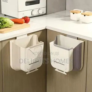 Foldable Cabinet Door Waste Basket_id