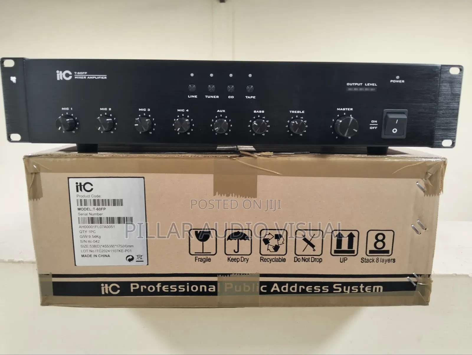 Model Itc Amplifiers T-60 Fp Available in Stock