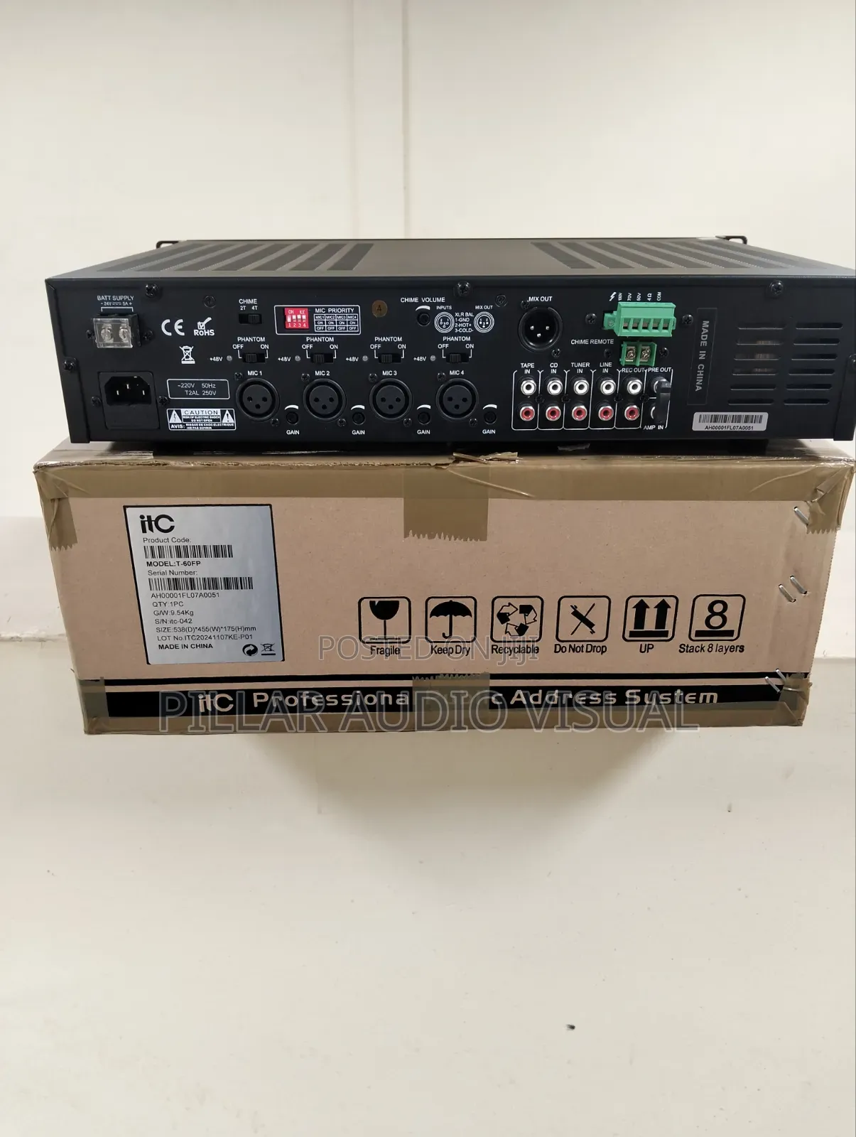 Model Itc Amplifiers T-60 Fp Available in Stock