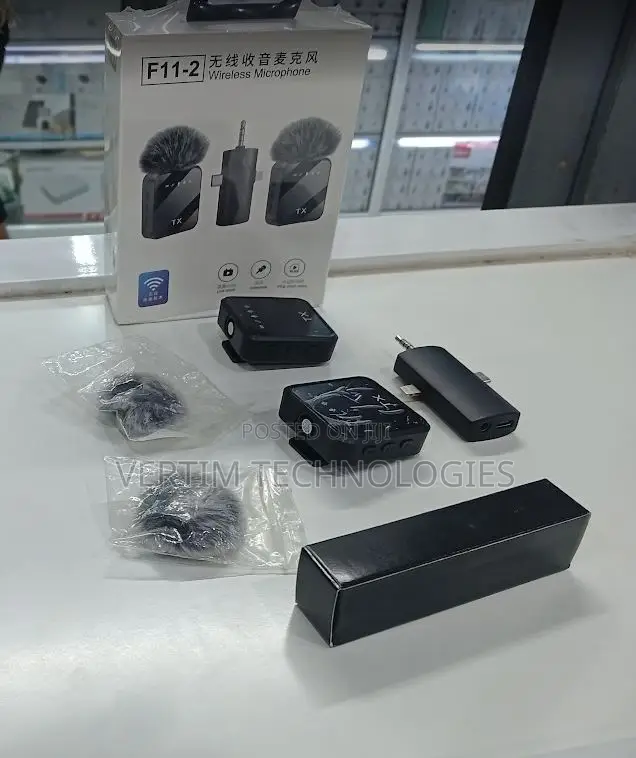 F11 Wireless Recording Microphone for Mobile Phones