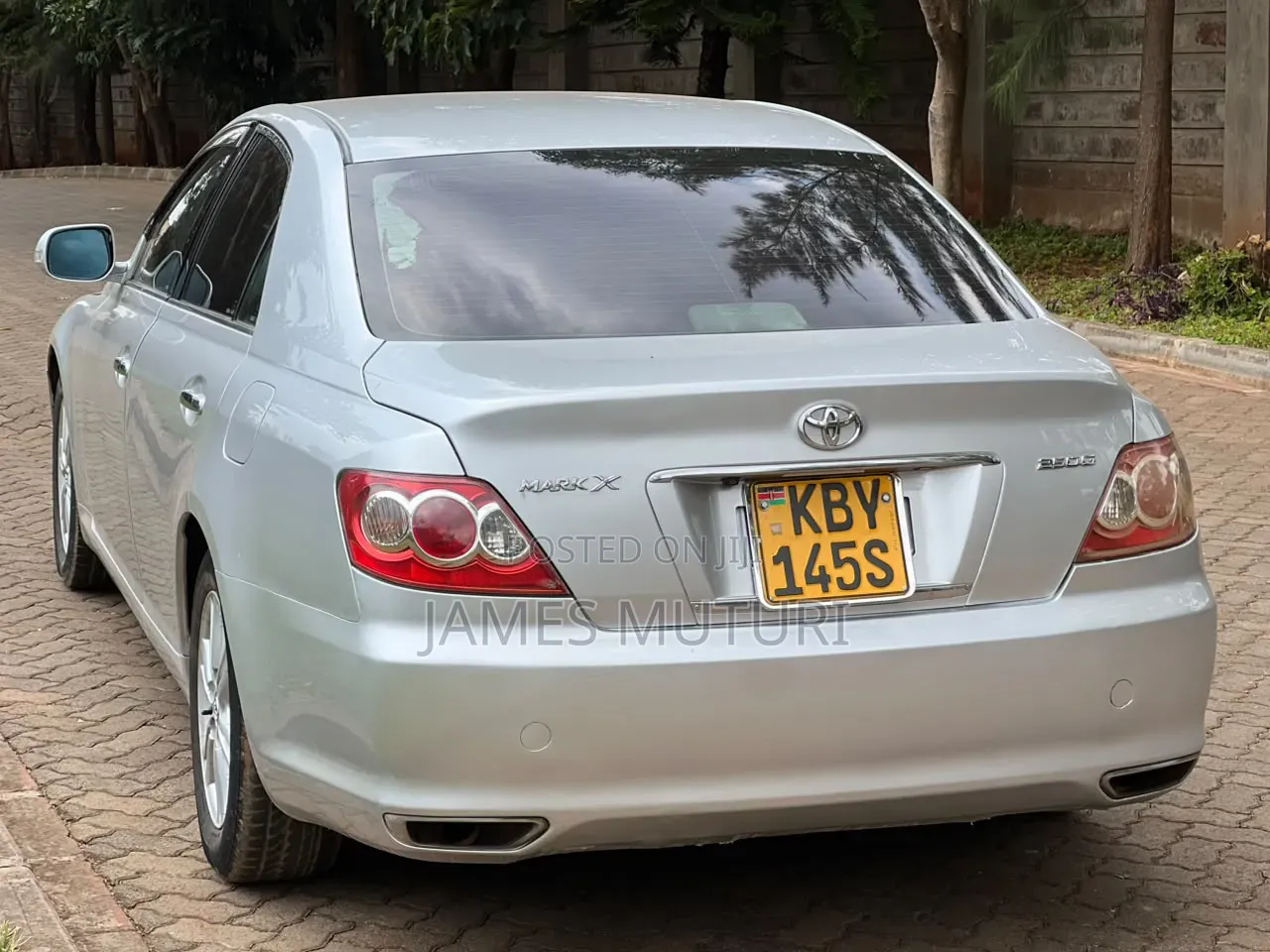 Toyota Mark X 2007 Silver