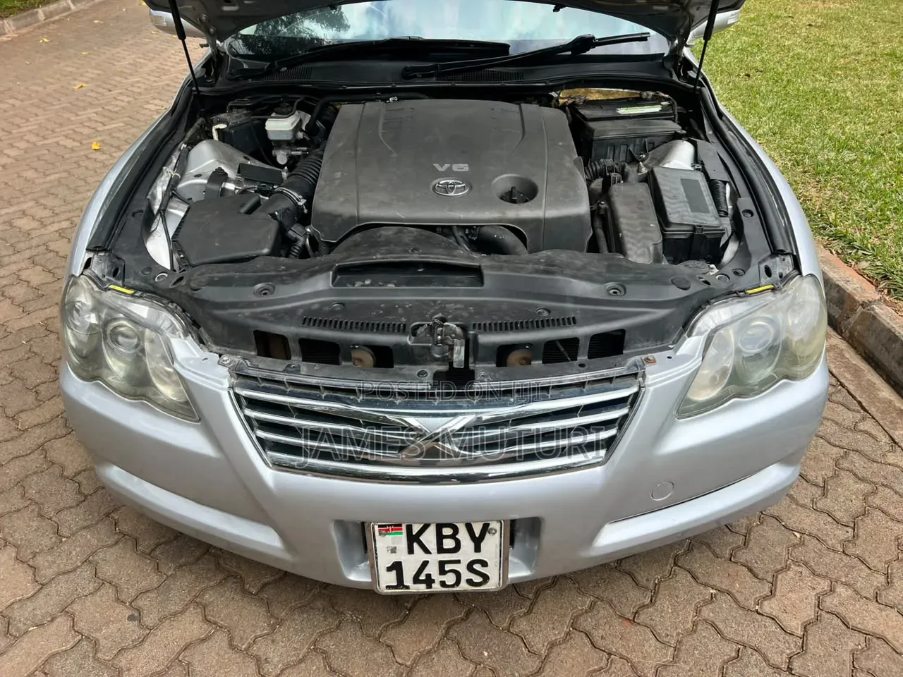 Toyota Mark X 2007 Silver