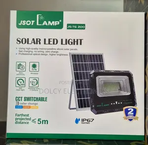 Jsot Lamp 100w Solar Led Flood Light With Solar Panel