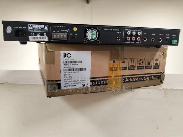 Model, Itc Amplifiers, T-240 DTB Amplifier Available