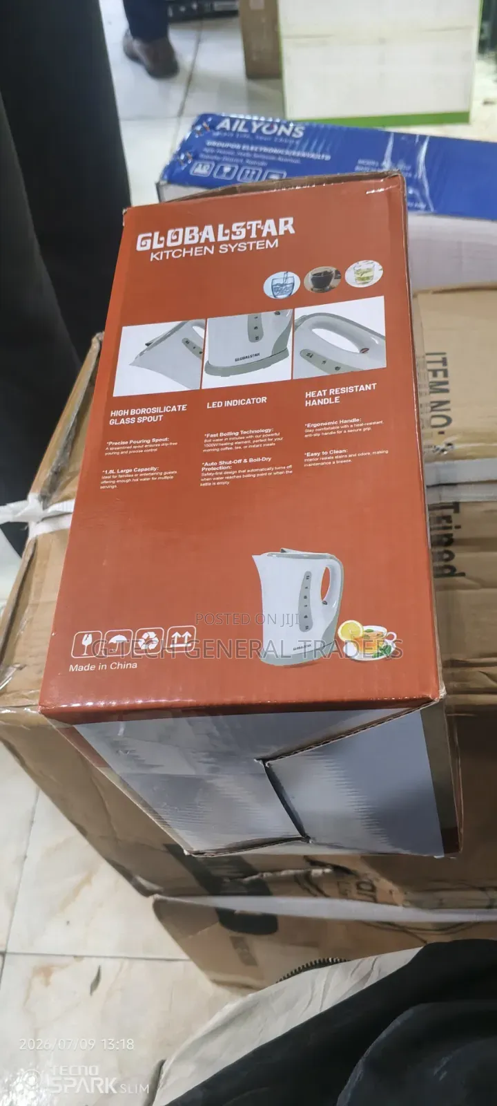 Globalstar 1004 Cordless Electric Kettle 1.8litres