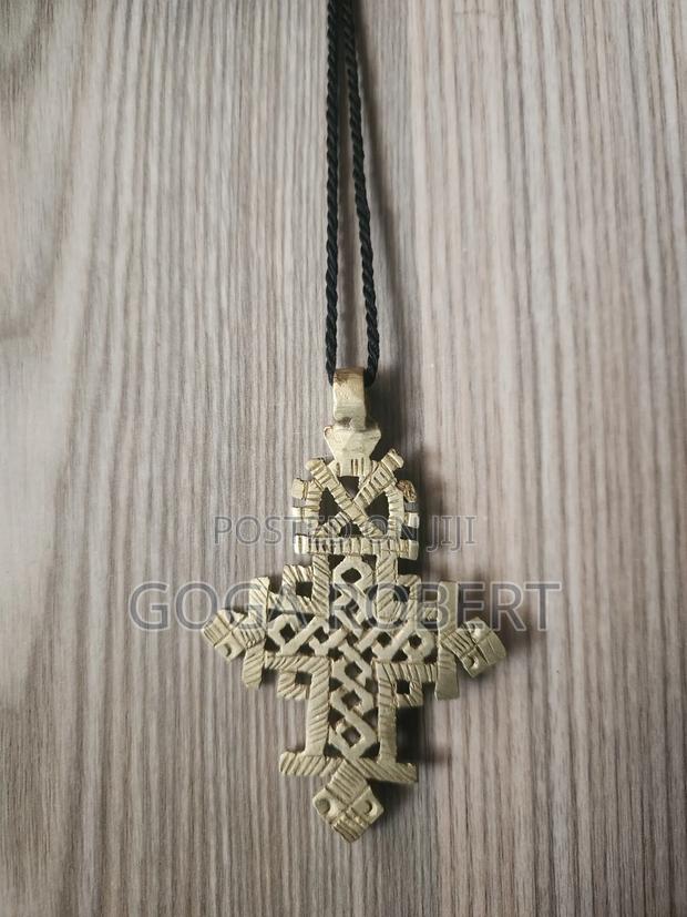 Ethiopian Cross Necklace - main view