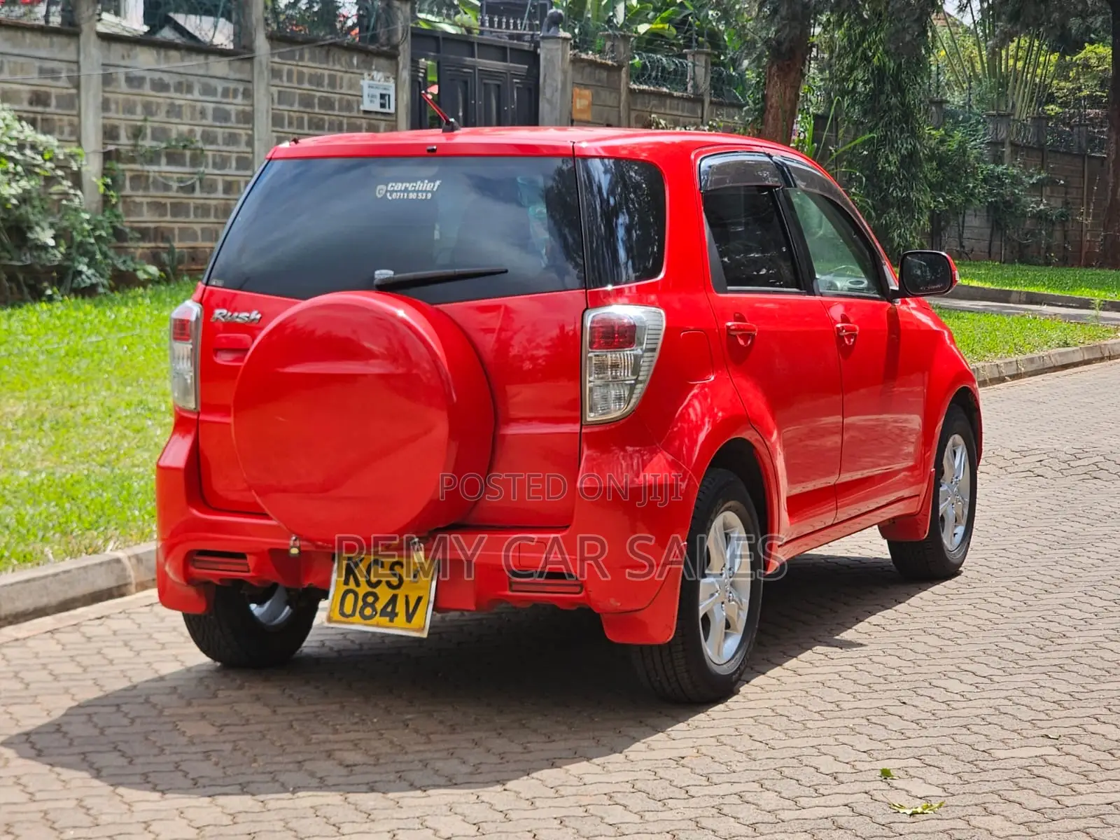 Toyota Rush 2012 Red