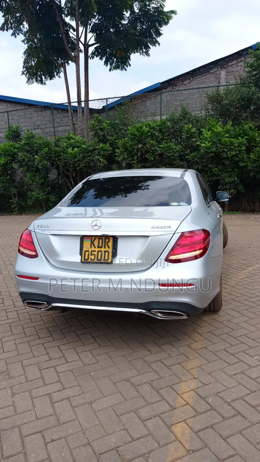 Mercedes-Benz E200 2017 Silver