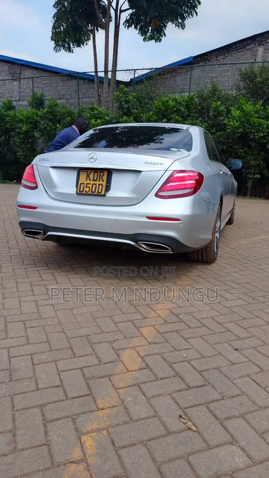 Mercedes-Benz E200 2017 Silver