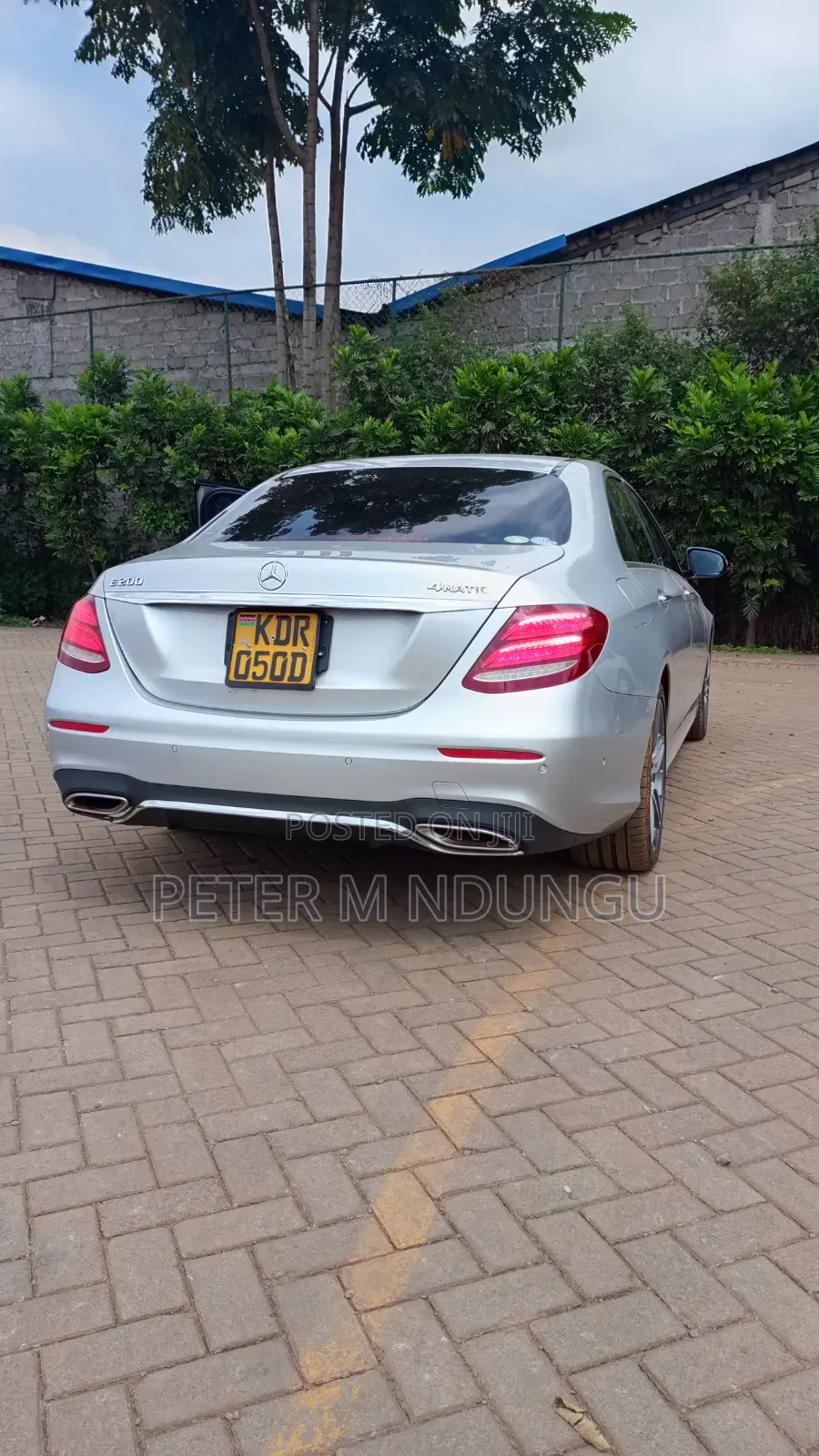 Mercedes-Benz E200 2017 Silver
