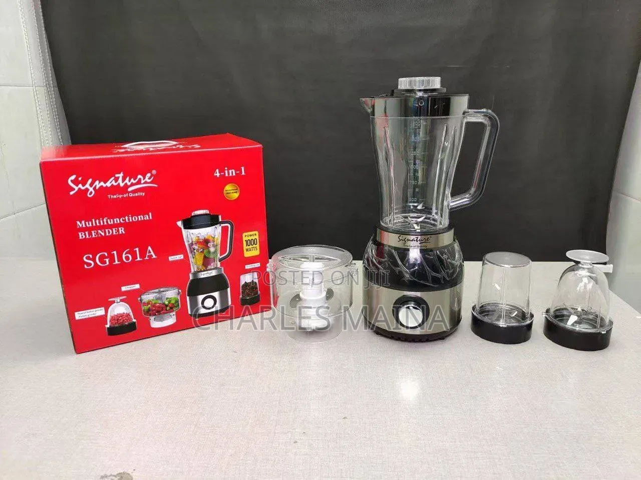 *Signature 3 In 1 Blender