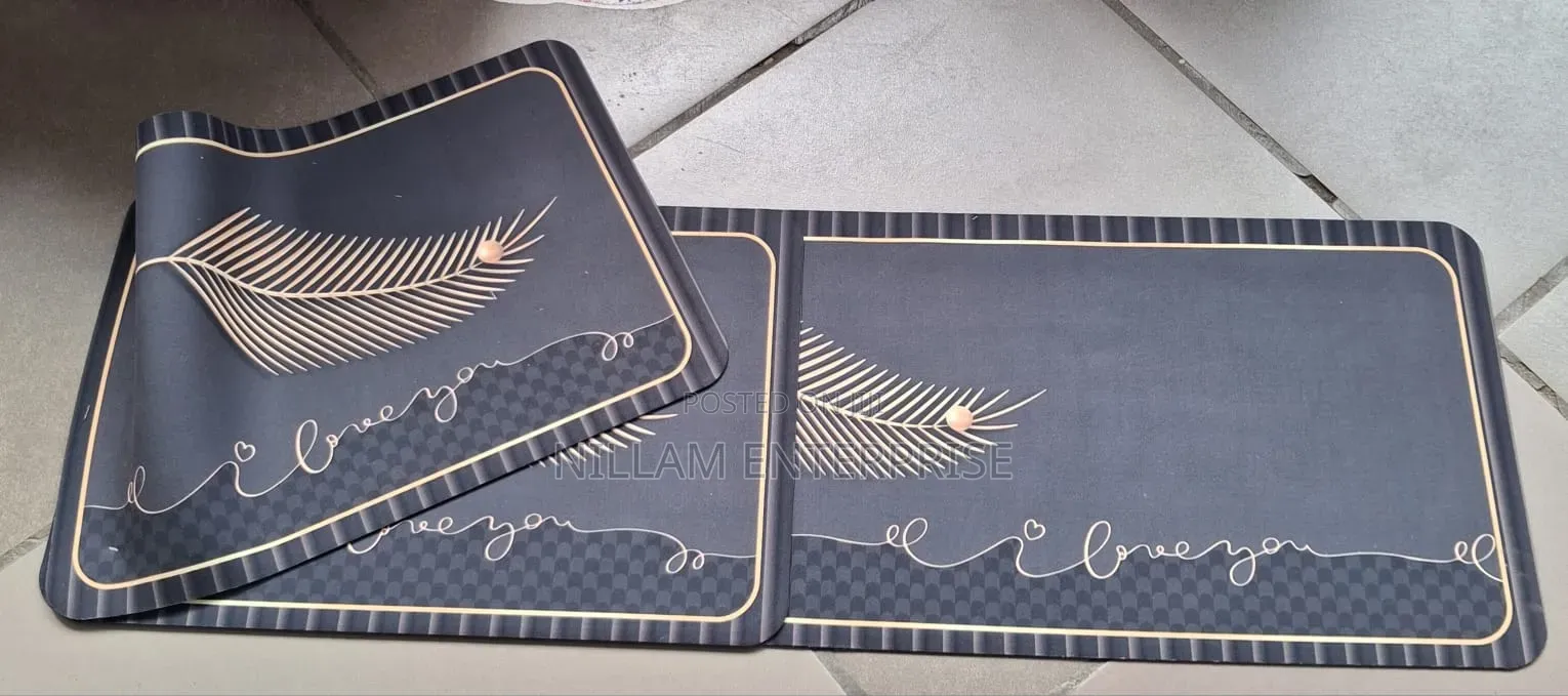 3 Piece Kitchen Mat