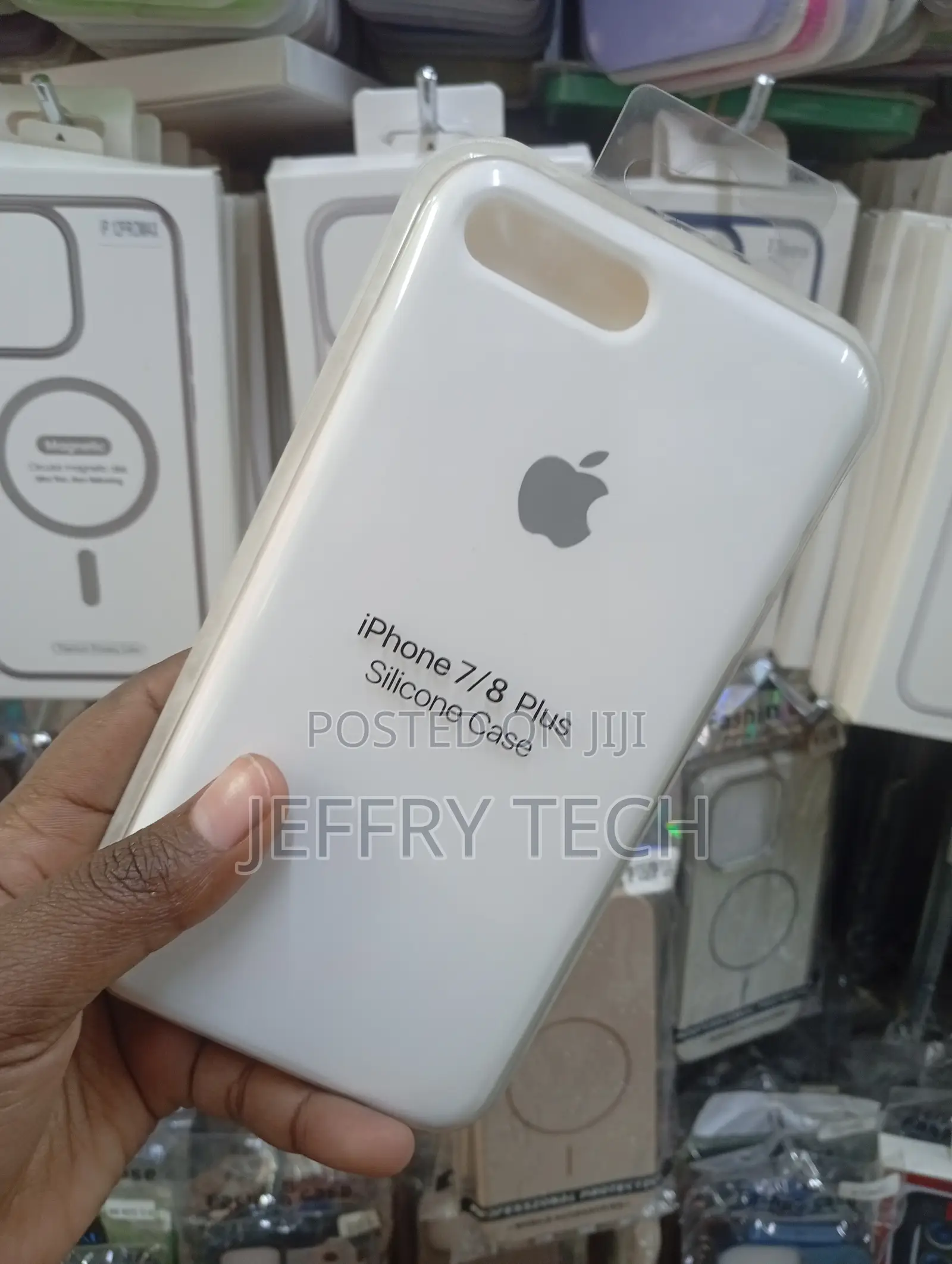 iPhone 8 Plus,With Iconic Apple Logo and a Soft-Touch Finish Case