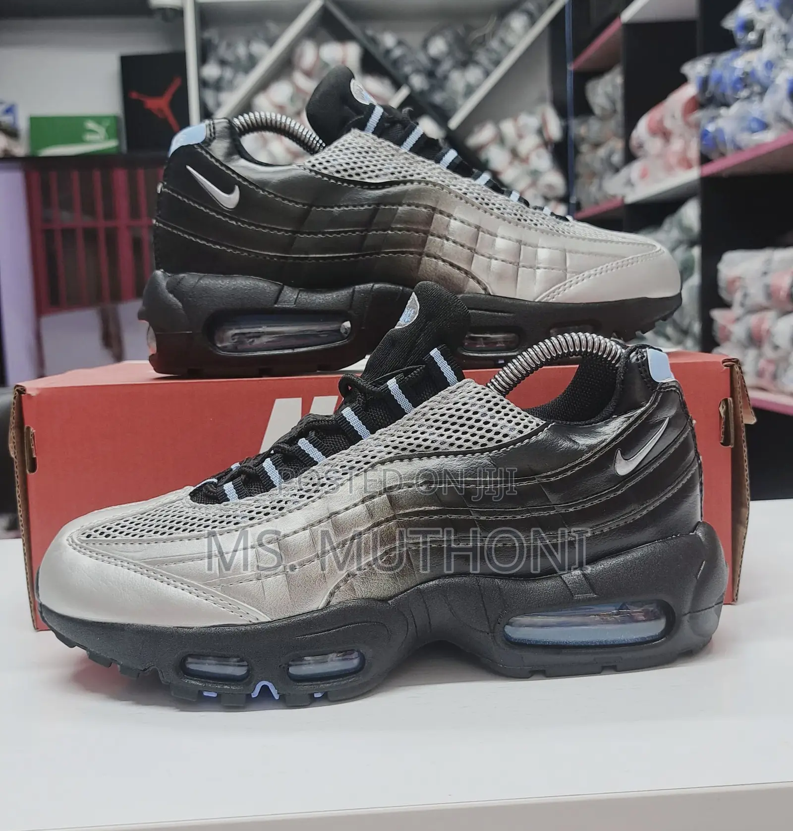 Palace X Nike Air Max 95 'Metallic Silver' Size 40-46