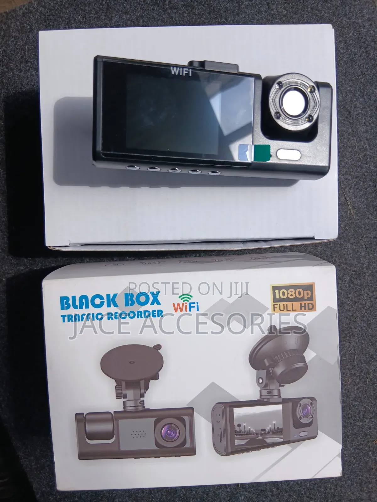New Dashcam 3 Way Car DVR 1080p Wifi