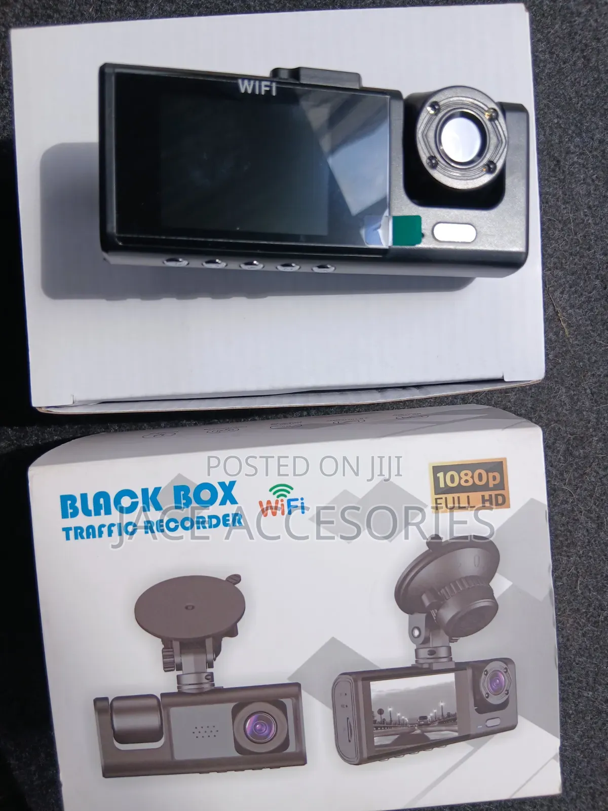 New Dashcam 3 Way Car DVR 1080p Wifi