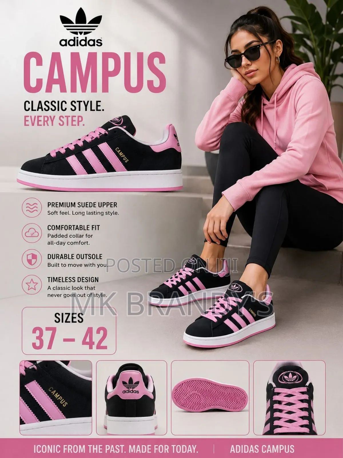 Campus Era Unlocked Walk in Confidence Everytime