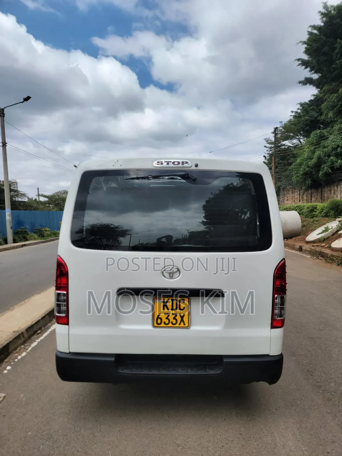Toyota HiAce 2015 White