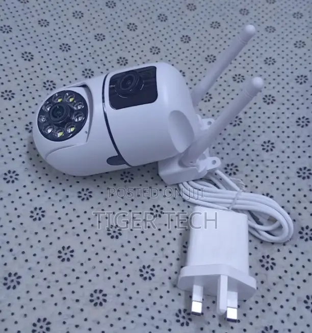 Wi-Fi Wall Mountable Camera Dual Lens 4mp Dual Screen View