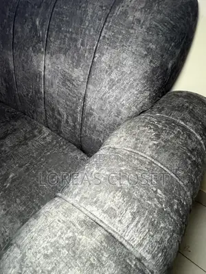 Modern 3-Seater and a 2- Seater Sofa – Dark Grey
