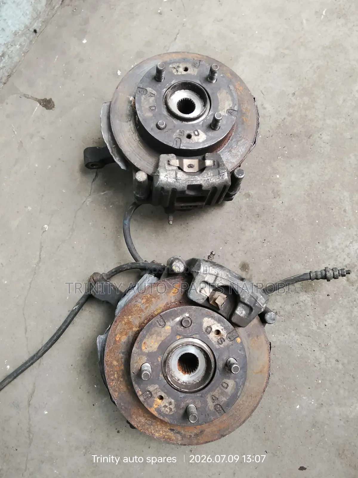 Original Ex Japan Toyota Corolla Fielder Front Hubs