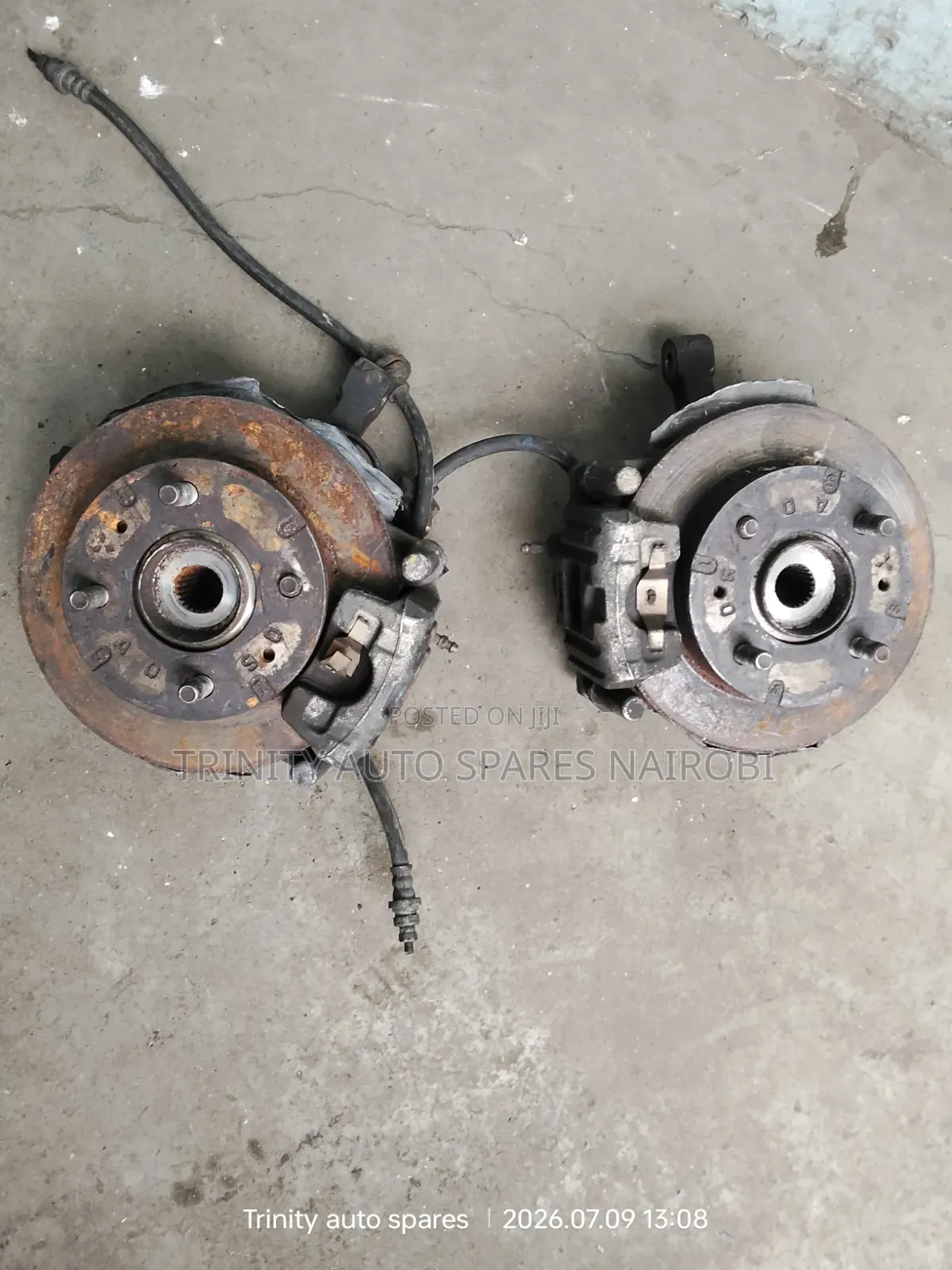 Original Ex Japan Toyota Corolla Fielder Front Hubs