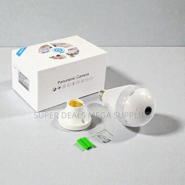 Wireless Connectivity 360° Panoramic 1080p Full Hd Wifi Bulb Camera