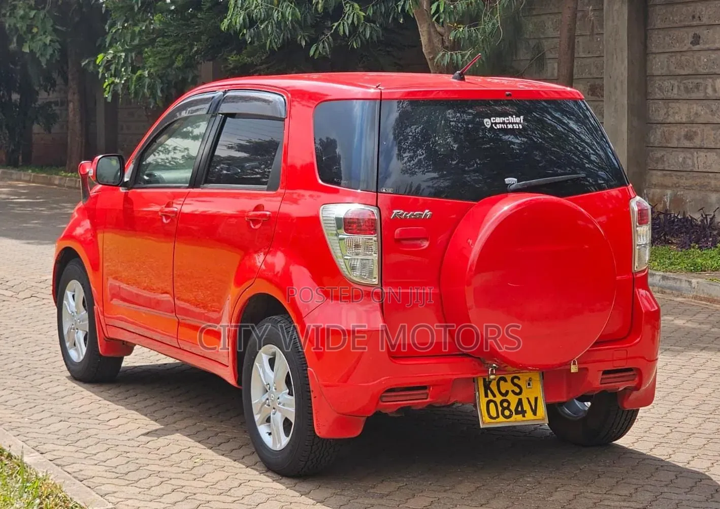 Toyota Rush 2013 Red