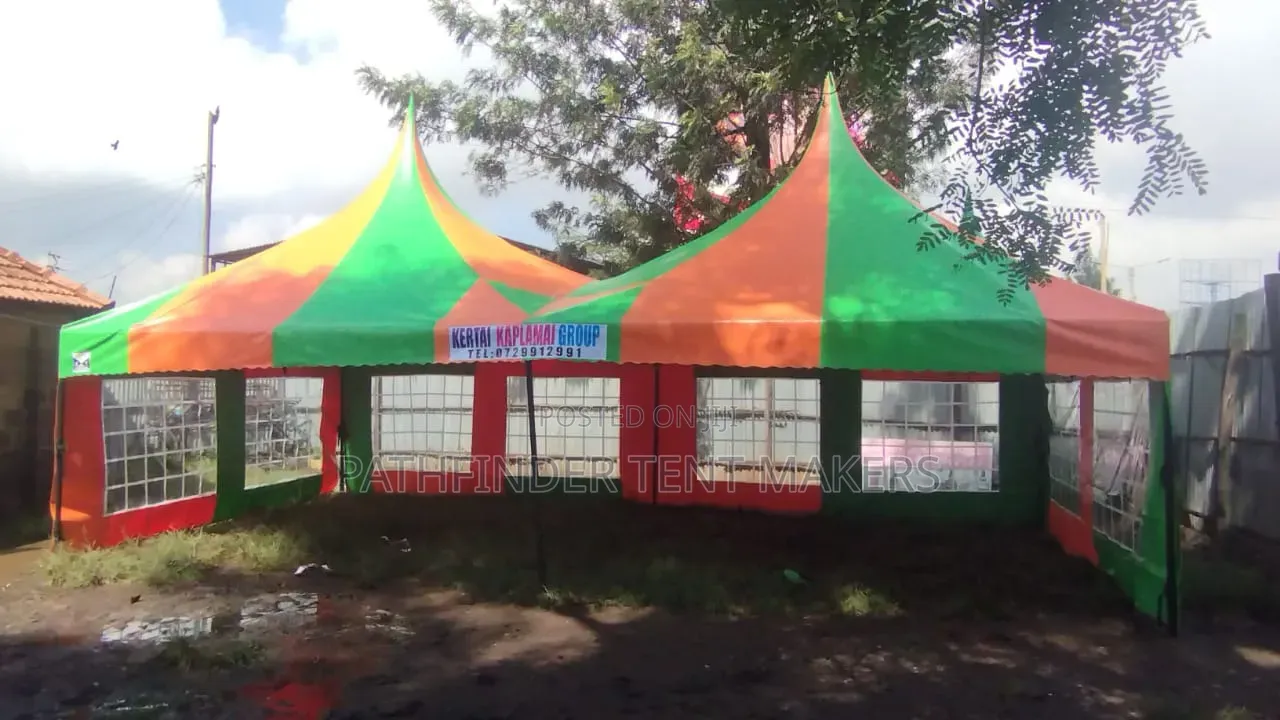 100 Seater Pyramid - Safaricom Green/Orange