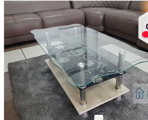 Executive Centred Glass Designed Coffee Table