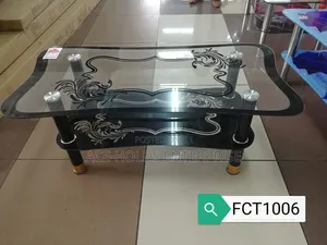 Executive Centred Glass Designed Coffee Table