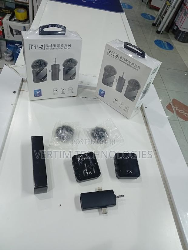 F11 Smart Wireless Lavalier Microphone System