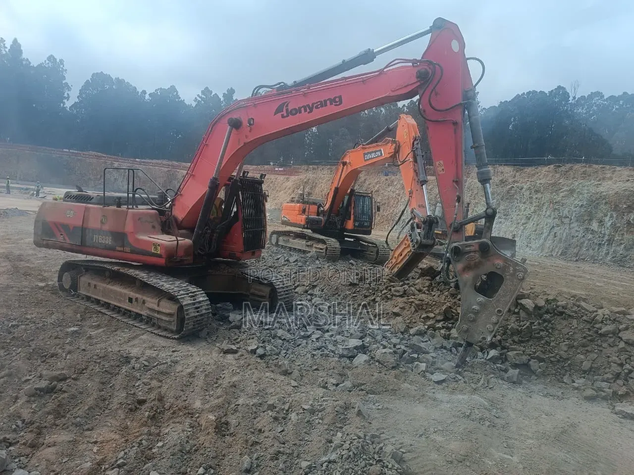 Jonyang Jy633e Excavator