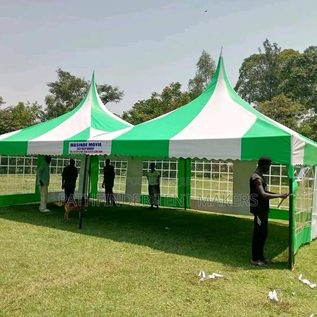 100 Seater Pyramid- Safaricom Green/ White
