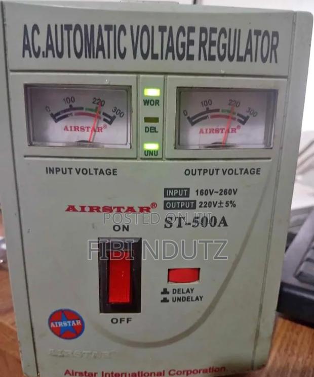 Ac Automatic Voltage Regulator 500va/Regulator - thumbnail 2