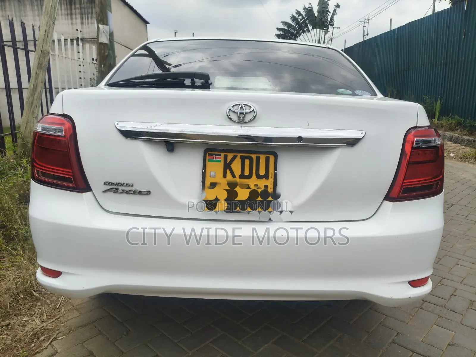 Toyota Axio 2018 White