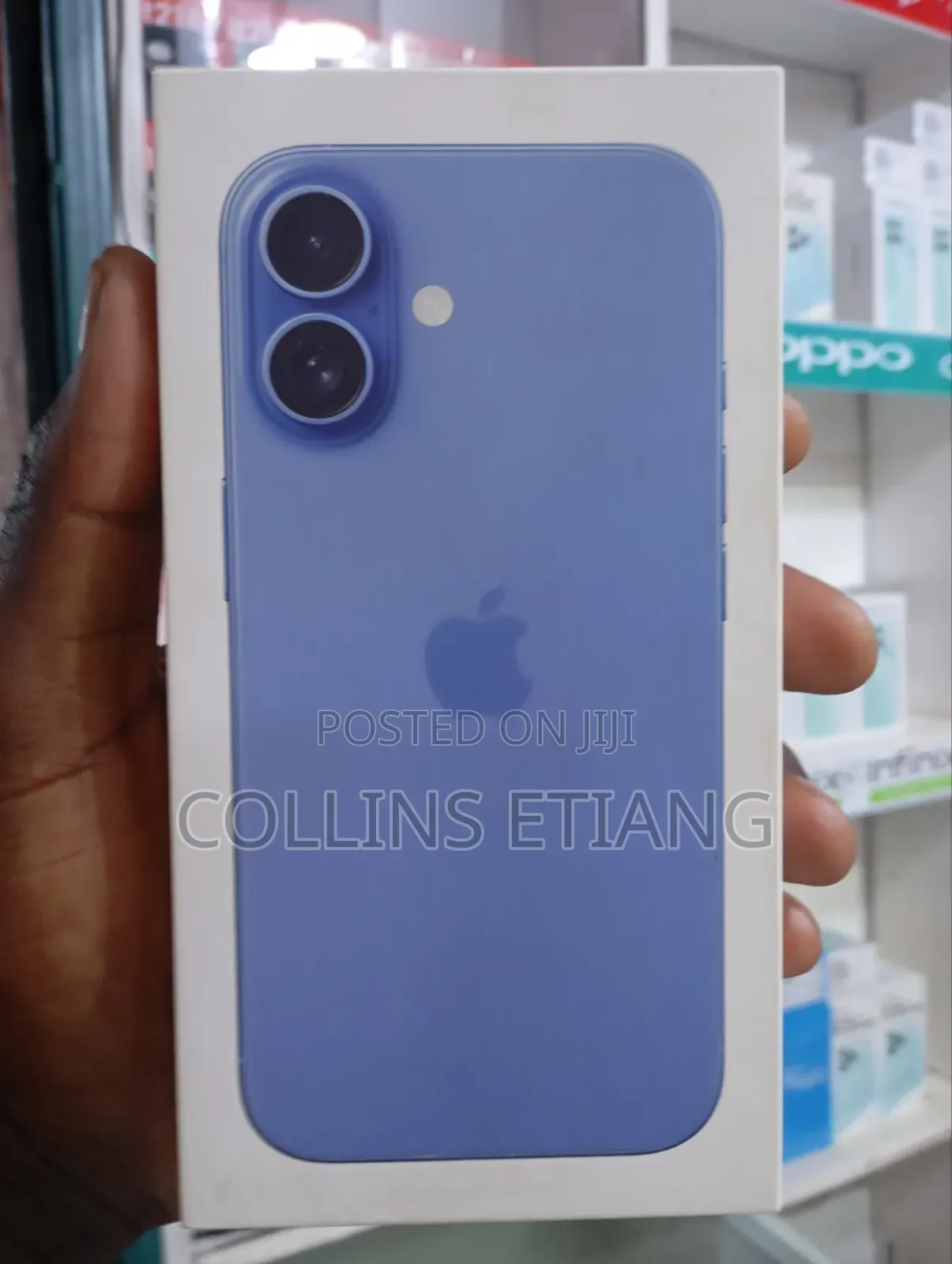 New Apple iPhone 16 256 GB Blue