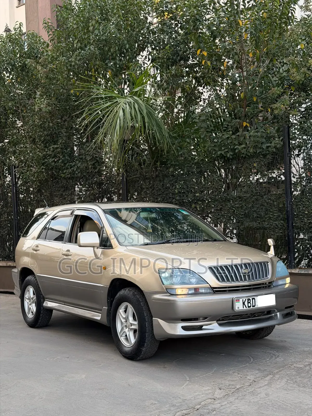 Toyota Harrier 2001 Silver