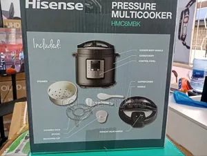 Hisense Hmc6mbk Pressure Cooker, 6l - 1000