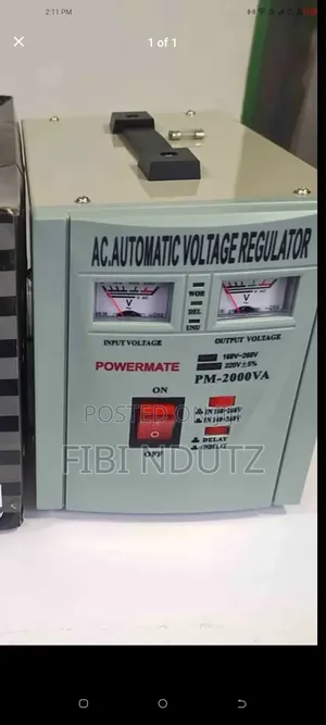 Premier Voltage Regulator of 2000va/Automatic Voltage Regulator