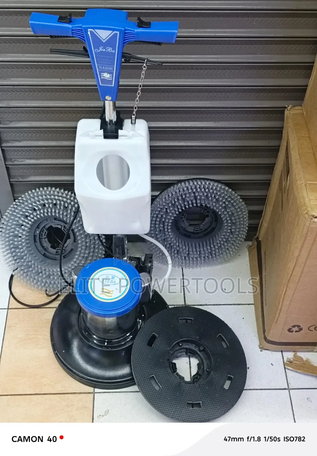 Jieba Single Disc Floor Scrubber Polishing Machine 17" 1500w