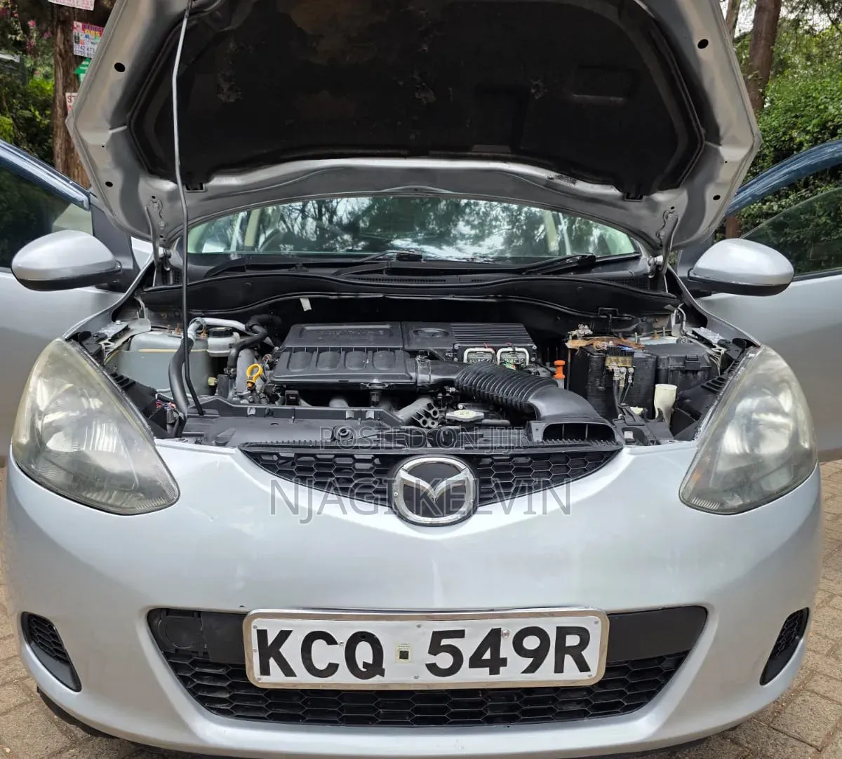 Mazda Demio 2012 Silver