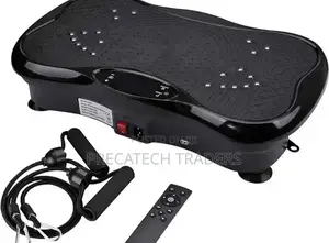 Vibration Fitness Machine With Resistance Bands