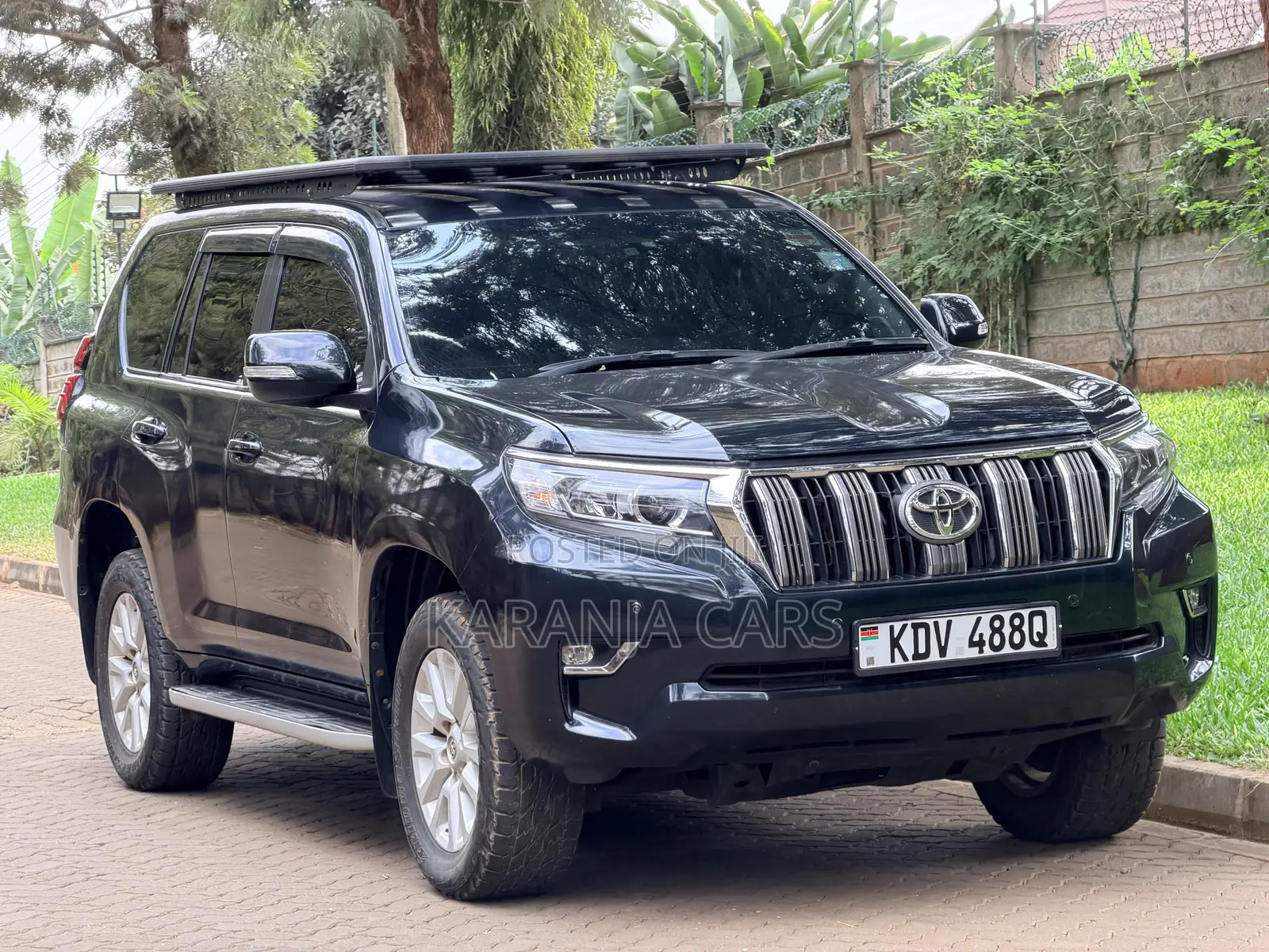 Toyota Land Cruiser Prado 3.0 D-4D (190 Hp) 2015 Black