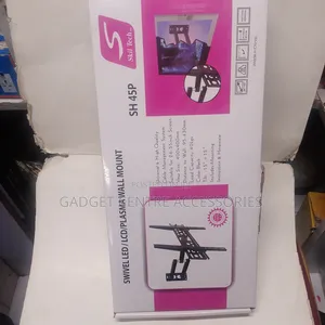 Sh 45p Single Arm Swivel Tv Wall Brackets 26"-55"