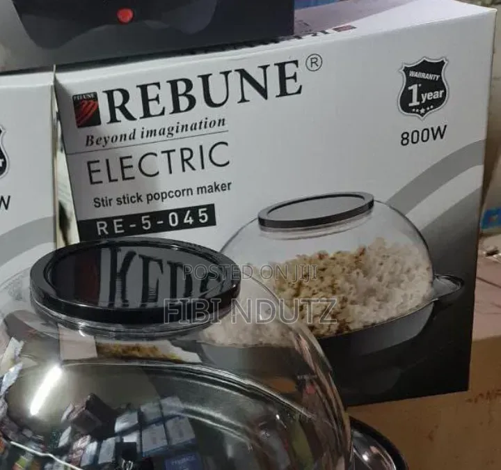 Rebune Popcorn Maker /800w Popcorn Maker