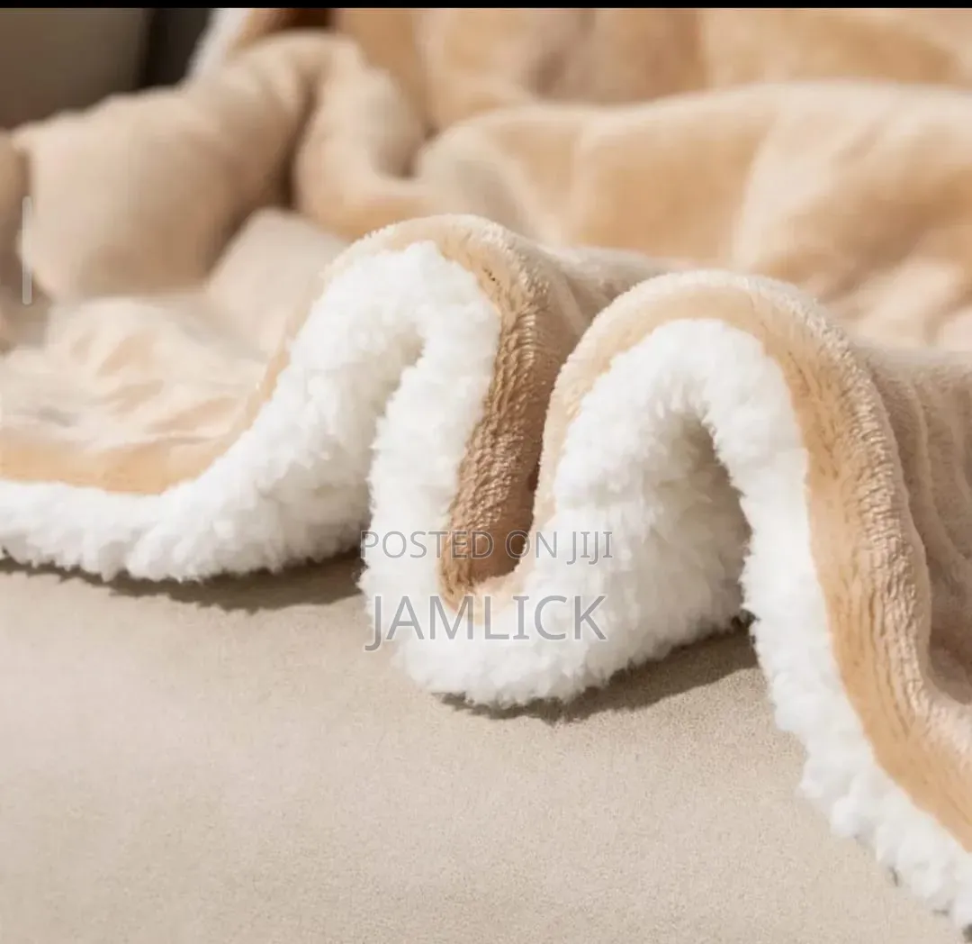 New Design Warm Soft Sherpa Fleece Blanket - Rh