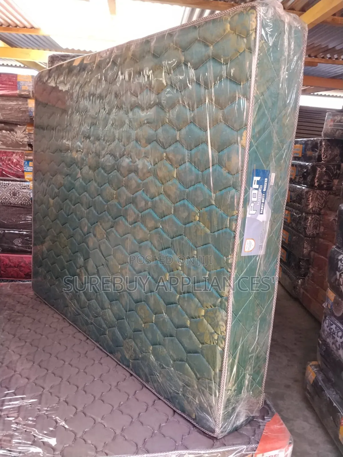 6 By6by 6 Inches Premium Poa Heavy Duty Quilted Mattress