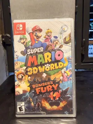 Super Mario 3d Worlds +Browsers Fury