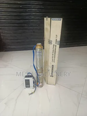 Ad/Dc Solar Submersible Water Pump (4inch) With Control Box
